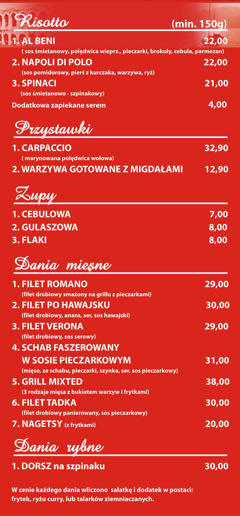 Pizzeria Verona Barlinek - tel. 95 746 08 19